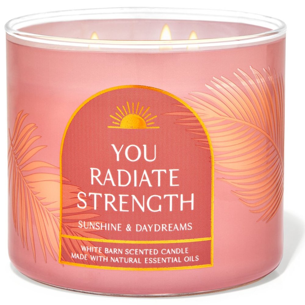 White Barn Sunshine & Daydreams 3-Wick Scented Candle